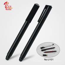 Wholesale Price Slim Metal Pen With Stylus 2G 4G 16G 32G 64G 128G USB Pen